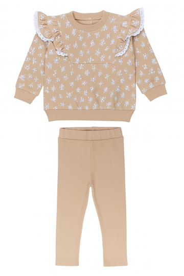 Mädchen-Set Rüschen beige Murat Baby 9751-16725