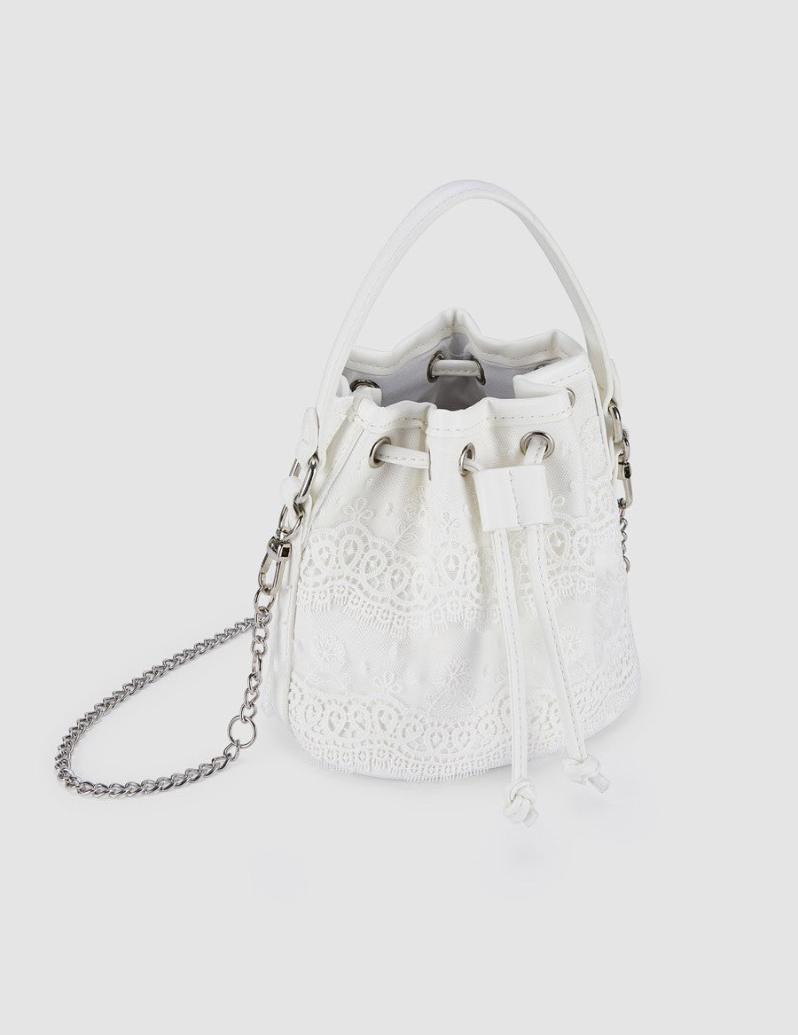 Abel & Lula 22-05418-039 Torebka typu worek fantazja dziewczynka 5418-39 Biały -  - #tag1# - #tag2# - #tag3# - #tag4#