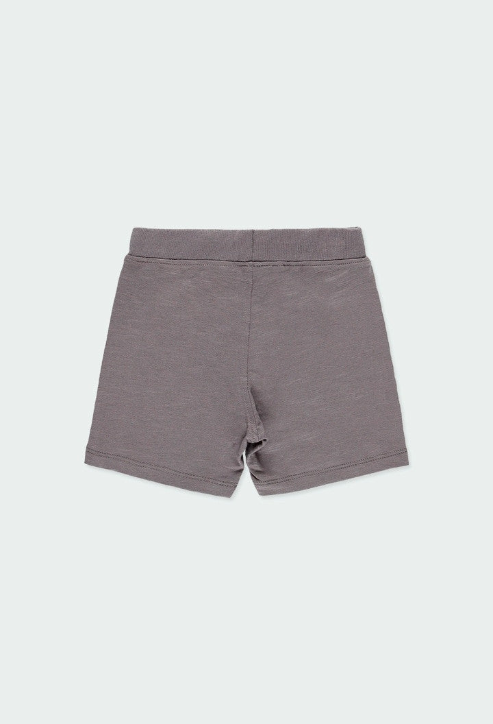 Bermudy dla chłopca Baby Boboli 344056-8119 kolor szary -  - #tag1# - #tag2# - #tag3# - #tag4#