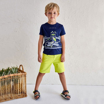 Bermudy jeansowe chłopięce Mayoral 3228-72 Limonka -  - #tag1# - #tag2# - #tag3# - #tag4#