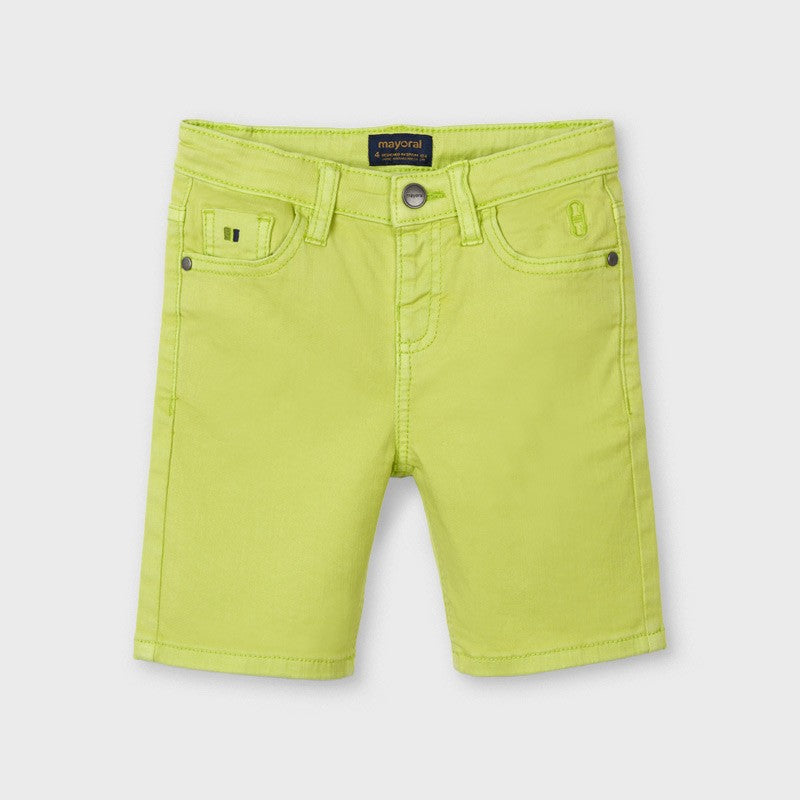 Bermudy jeansowe chłopięce Mayoral 3228-72 Limonka -  - #tag1# - #tag2# - #tag3# - #tag4#