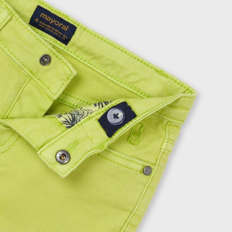 Bermudy jeansowe chłopięce Mayoral 3228-72 Limonka -  - #tag1# - #tag2# - #tag3# - #tag4#