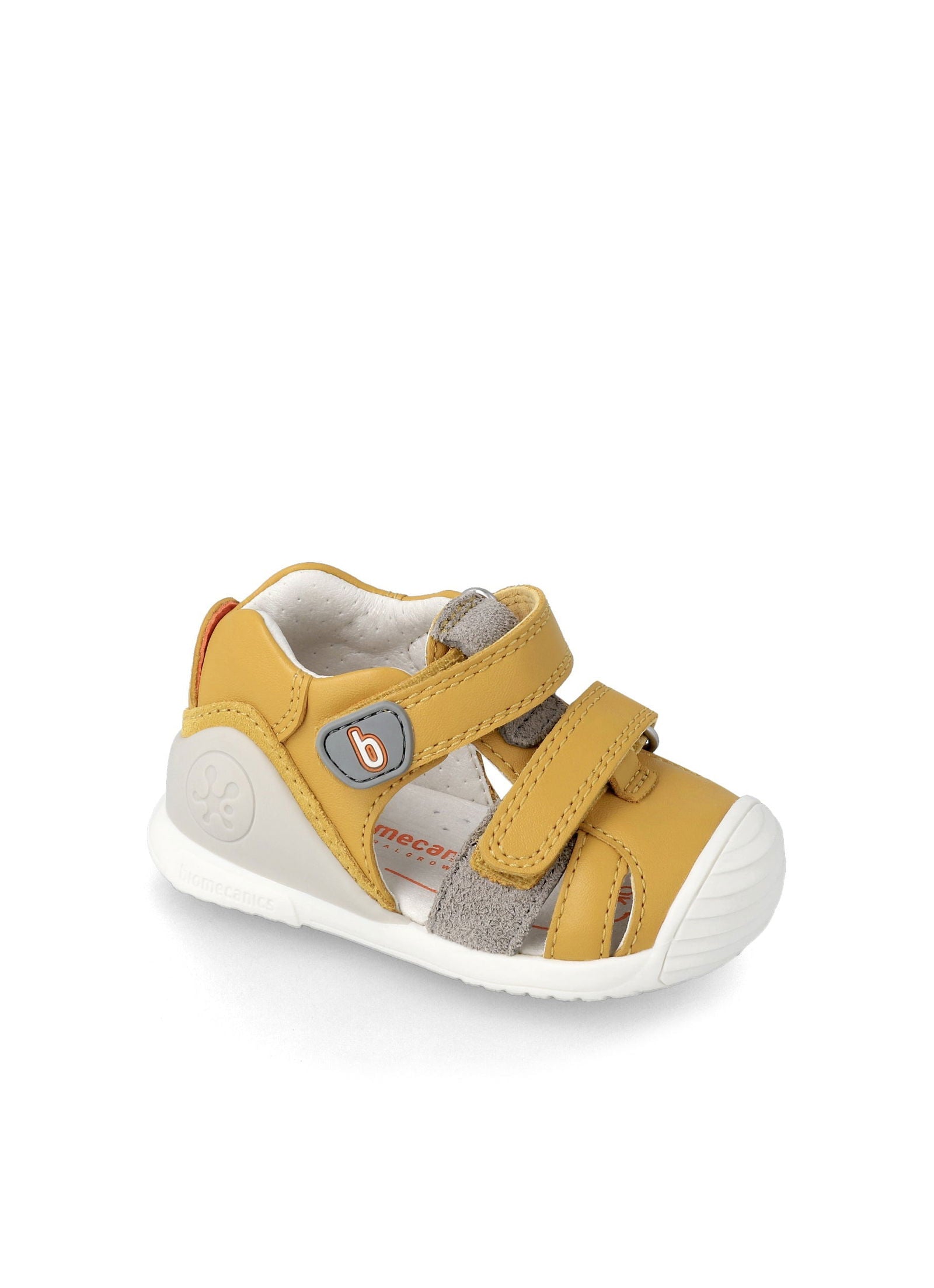 Biomecanics Sandały chłopięce 232142-A kolor żółty -  - #tag1# - #tag2# - #tag3# - #tag4#