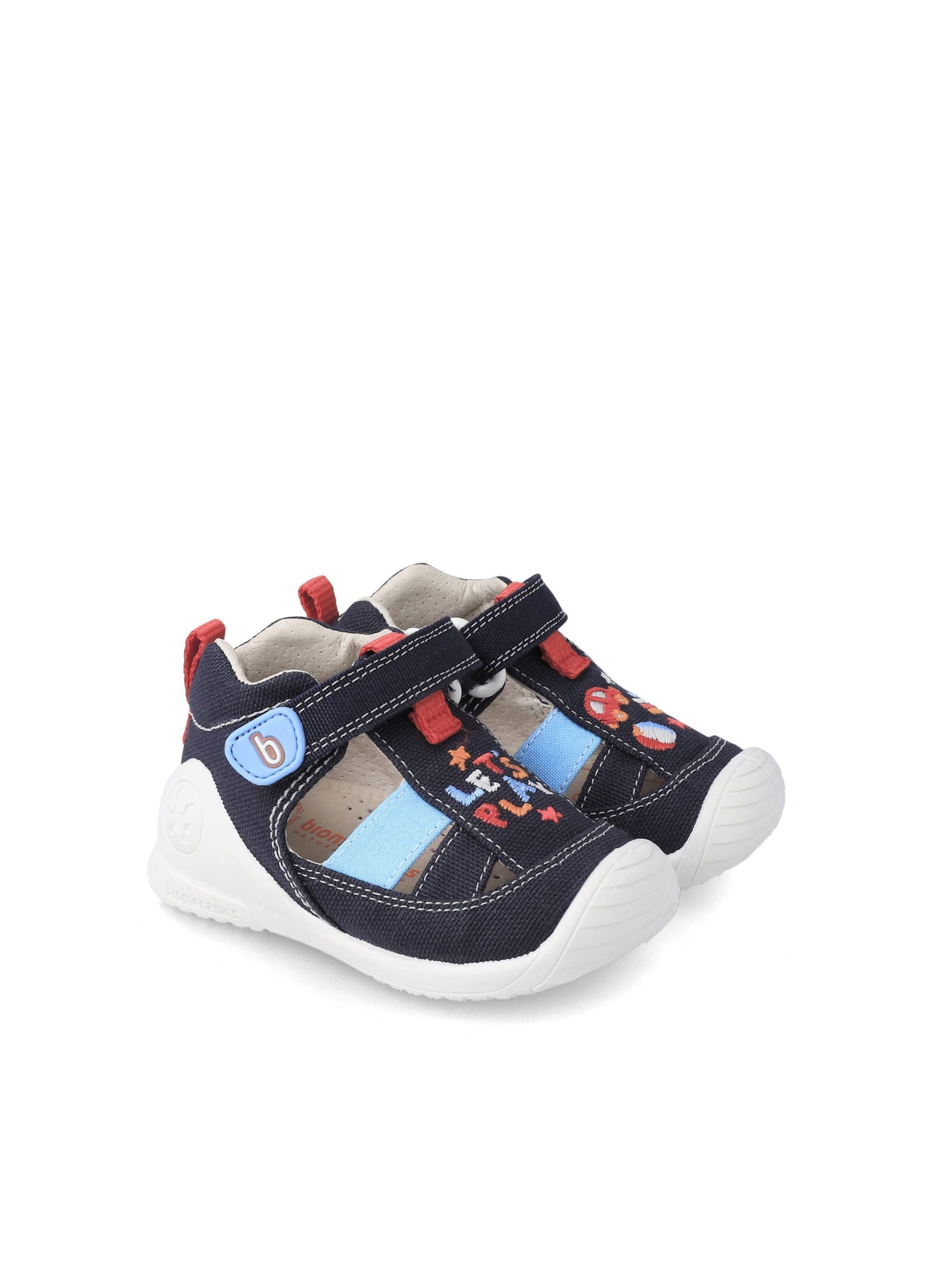 Biomecanics Sandały kapcie chłopięce 232188-A kolor granat -  - #tag1# - #tag2# - #tag3# - #tag4#