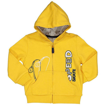 Birba Bluza z kapturem Baby Boy 46803-00 35B kolor żółty -  - #tag1# - #tag2# - #tag3# - #tag4#