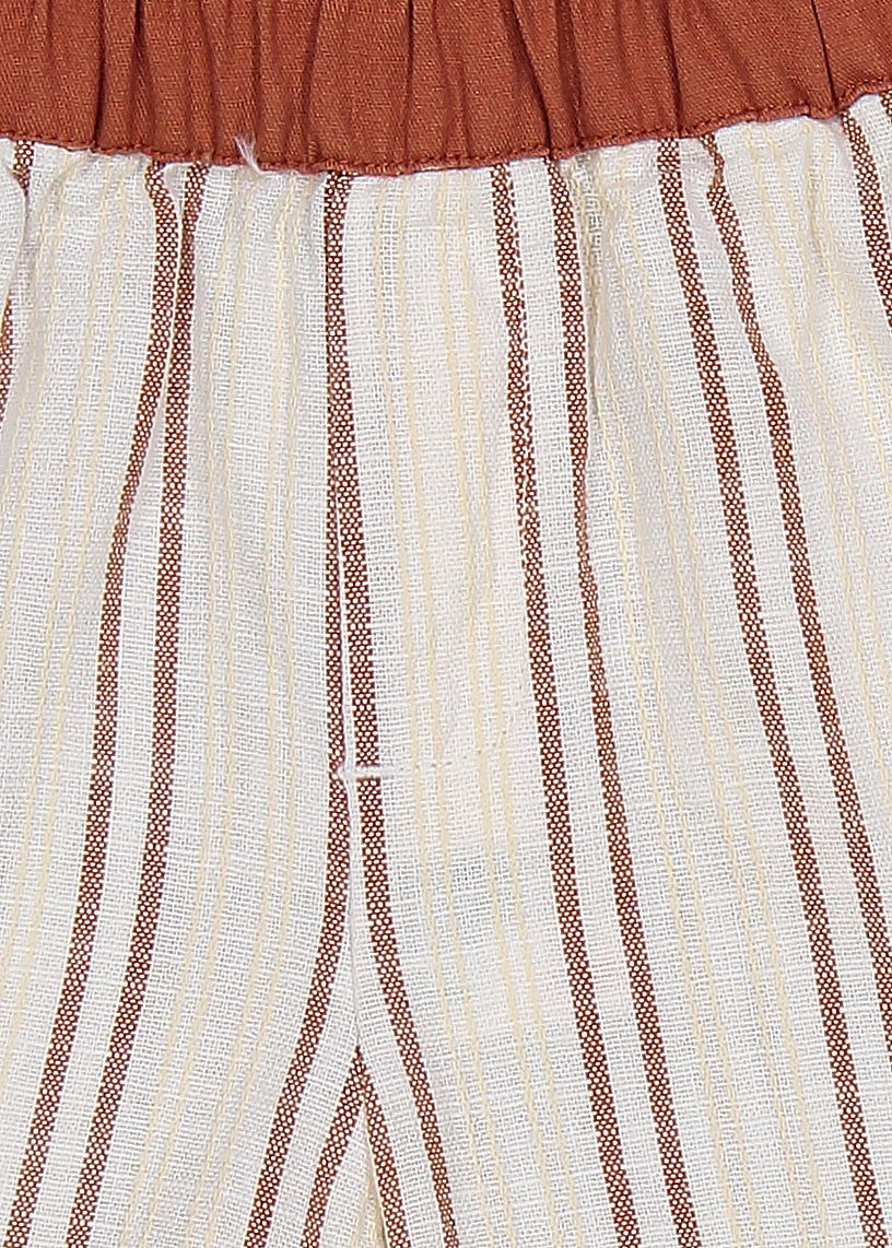 Birba&Trybeyound 61010-00-98W Szorty w paski kolor krem -  - #tag1# - #tag2# - #tag3# - #tag4#