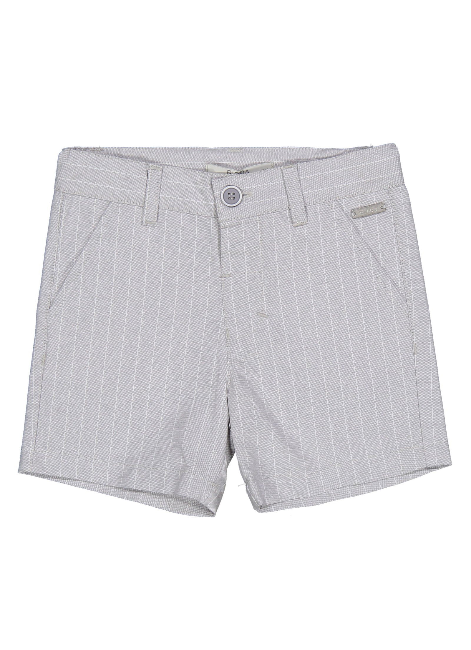 Birba&Trybeyound 61018-00-94Z Szorty chłopięce w paski kolor szary -  - #tag1# - #tag2# - #tag3# - #tag4#