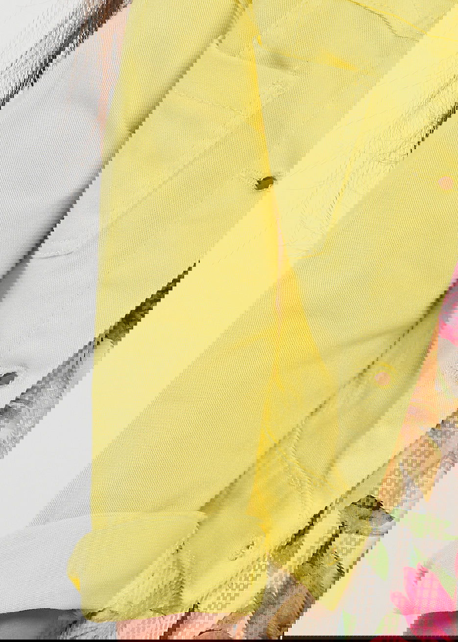 Birba&Trybeyound 67490-00-35F Kurtka letnia kolor żółty -  - #tag1# - #tag2# - #tag3# - #tag4#