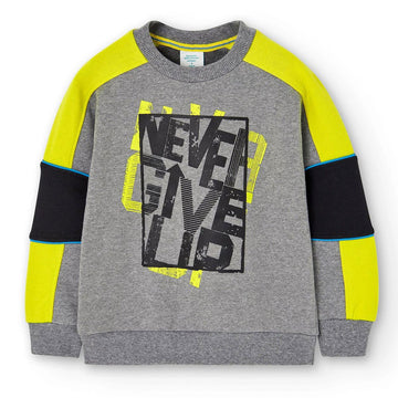 Bluza Boboli 507114-8125 kolor szary -  - #tag1# - #tag2# - #tag3# - #tag4#