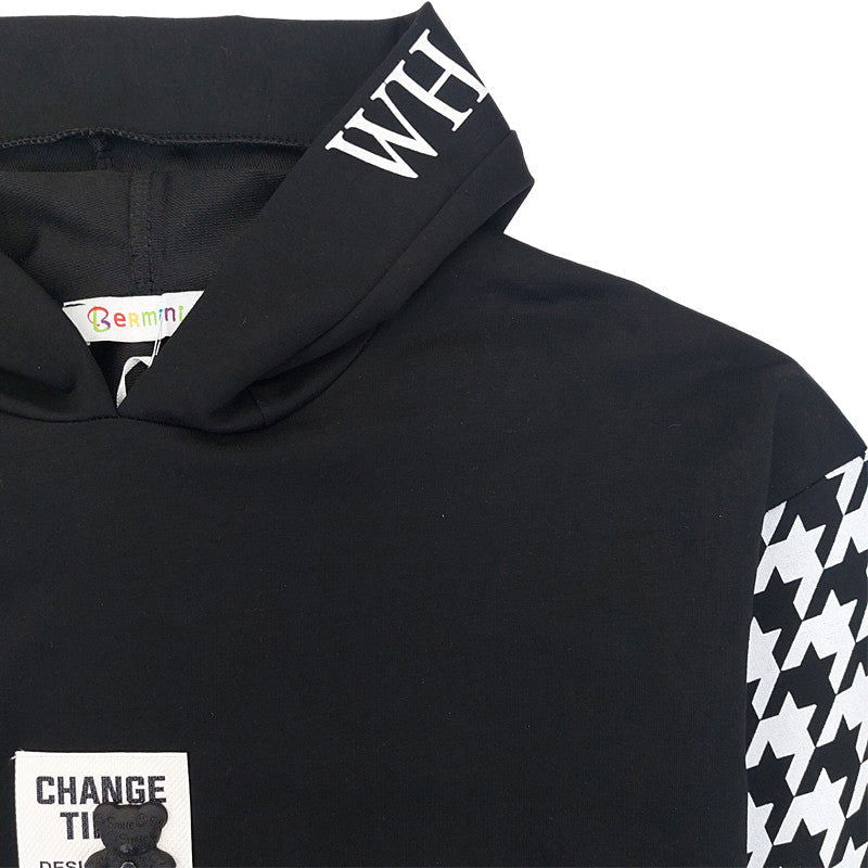 Bluza Cienka dziewczynka czarny 7732-131123  GKMOD -  - #tag1# - #tag2# - #tag3# - #tag4#