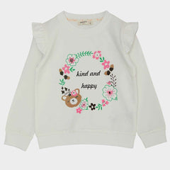 Happy Mädchen Sweatshirt Grey Breeze 19228-10924 GKMOD