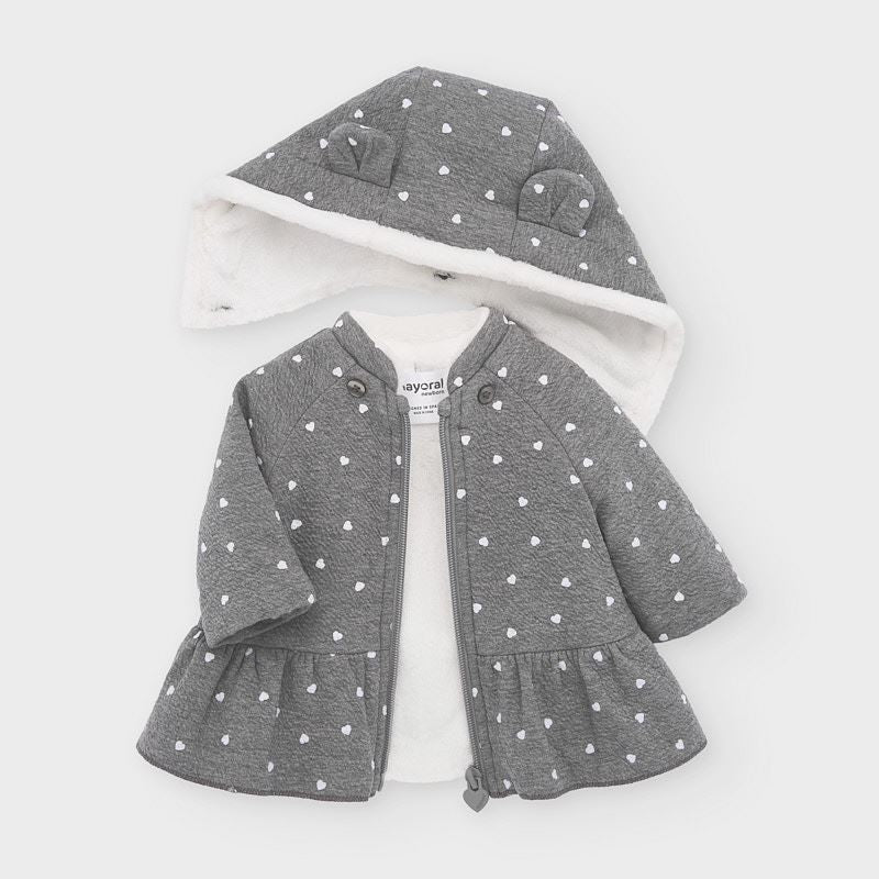 Bluza ocieplana dziewczęca Mayoral 2461-10 Szary -  - #tag1# - #tag2# - #tag3# - #tag4#