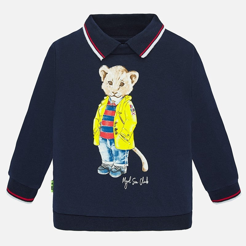 Bluza z kołnierzykiem chłopięca Mayoral 1451-77 Granatowy -  - #tag1# - #tag2# - #tag3# - #tag4#