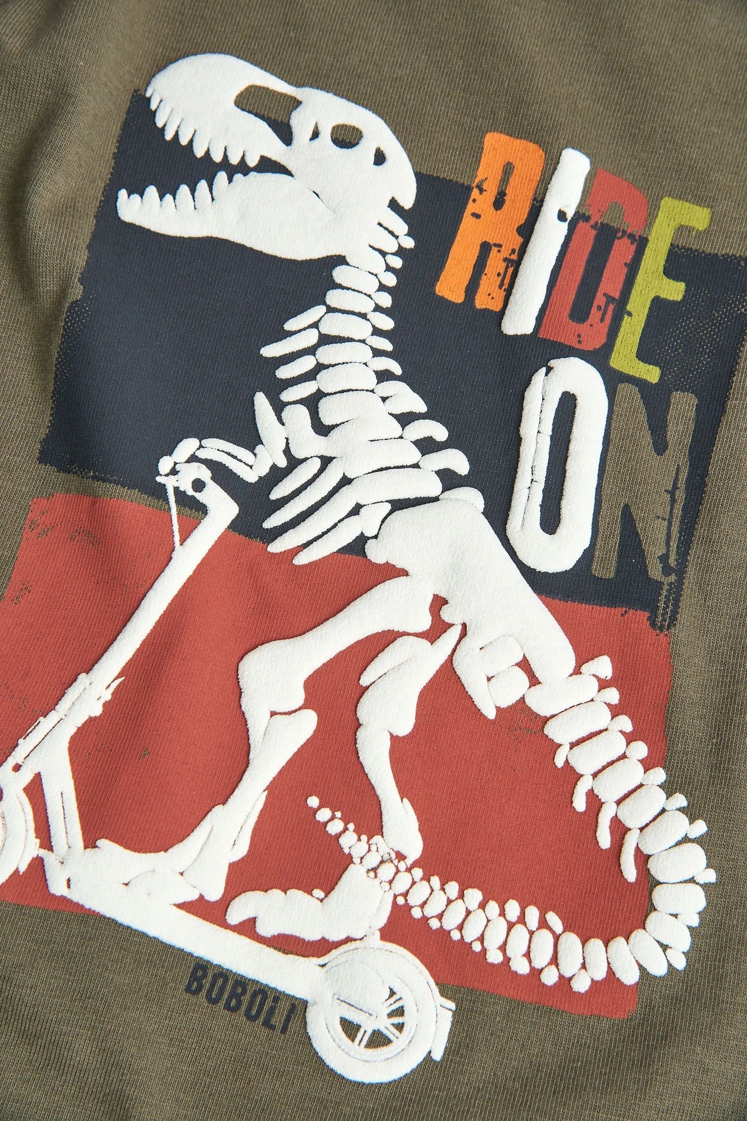 Bluzka Boboli 337069-4647 kolor khaki -  - #tag1# - #tag2# - #tag3# - #tag4#