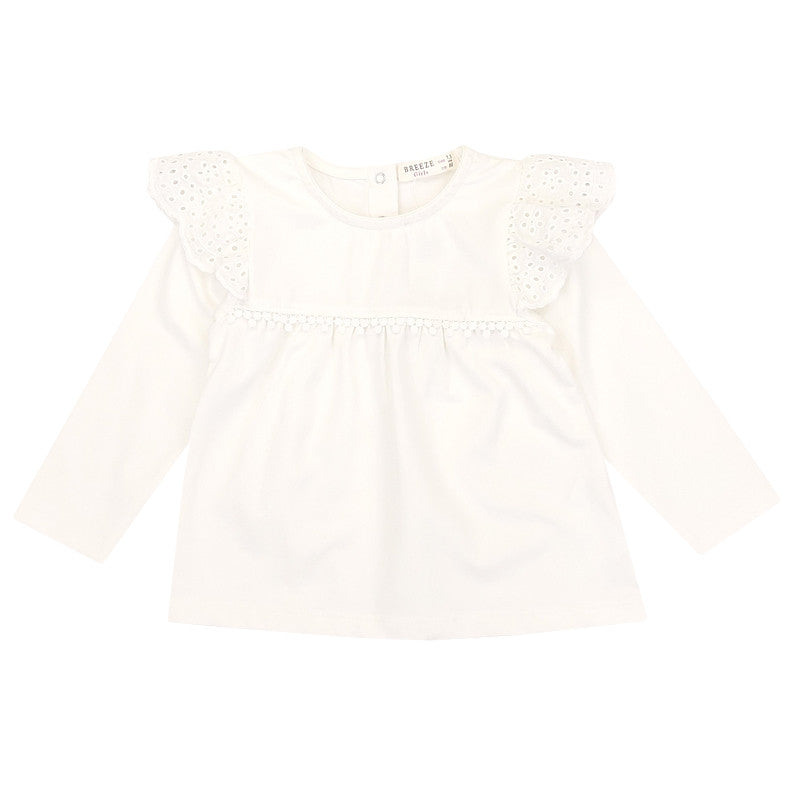 Bluzka Koronka dziewczynka krem 19155-131123  GKMOD -  - #tag1# - #tag2# - #tag3# - #tag4#