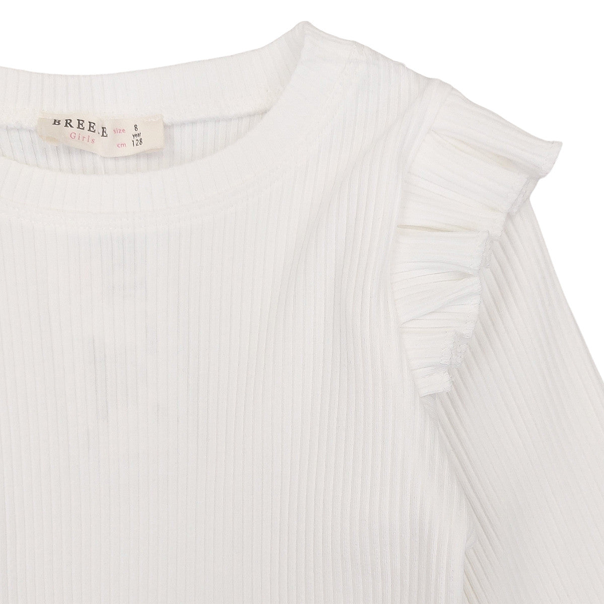 Bluzka Prążek dziewczynka krem 19161-11223  GKMOD -  - #tag1# - #tag2# - #tag3# - #tag4#