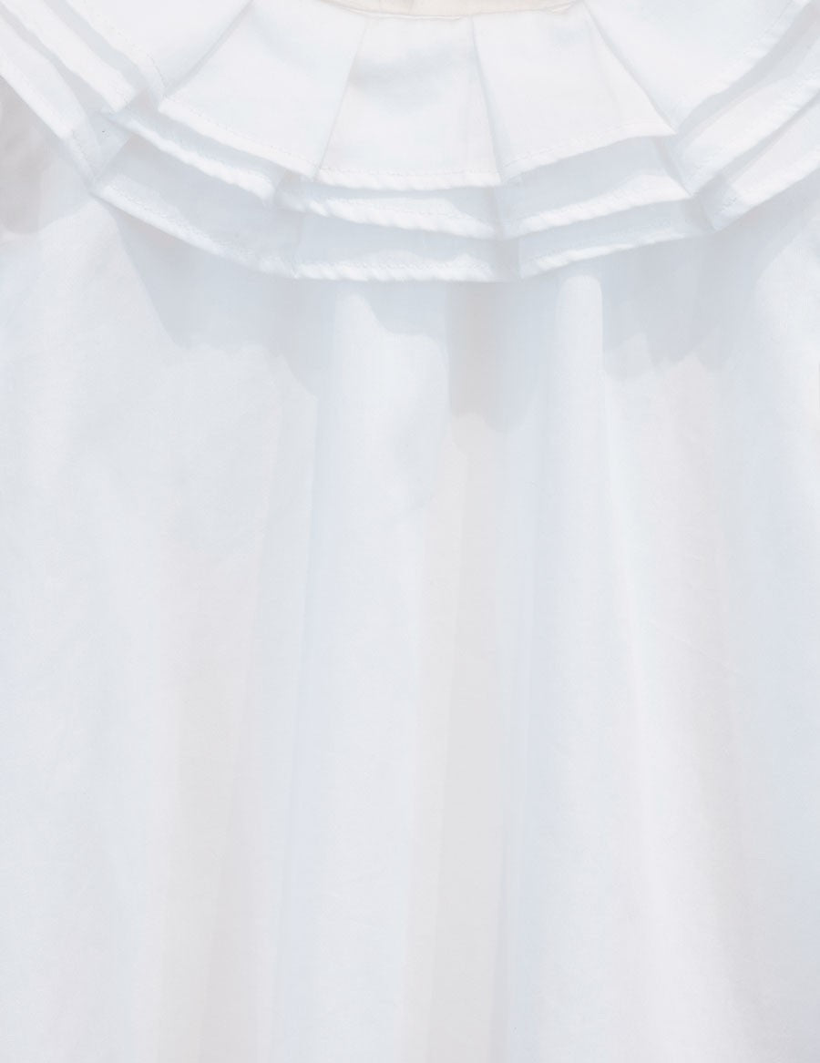 Bluzka elegancka dziewczęca Abel & Lula 5105-1 Biały -  - #tag1# - #tag2# - #tag3# - #tag4#