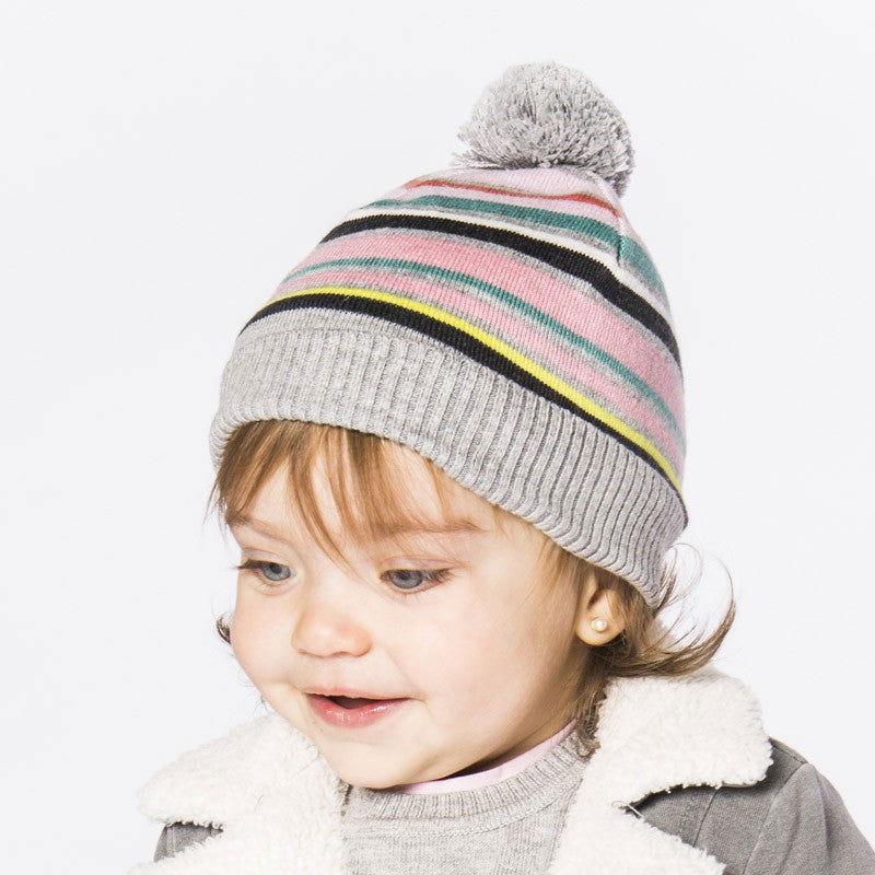 Boboli 204130_8034 czapka kolor popiel -  - #tag1# - #tag2# - #tag3# - #tag4#