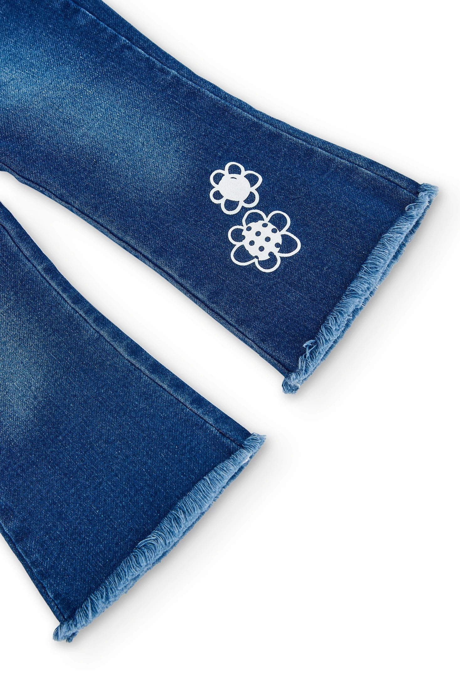 Boboli 206019-BLUE Spodnie jeans dziewczynka kolor niebieski -  - #tag1# - #tag2# - #tag3# - #tag4#