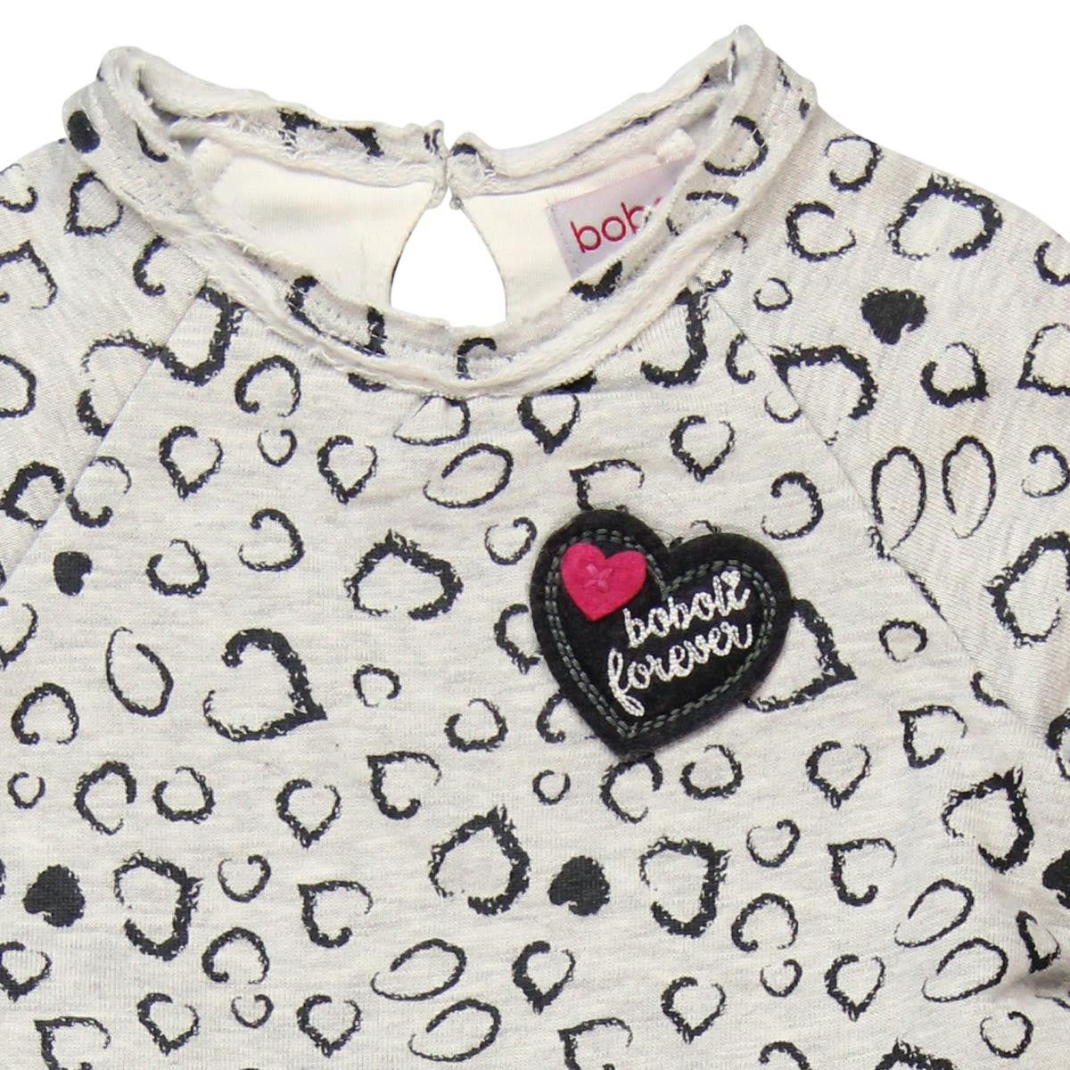 Boboli 244033_9608 sukienka kolor popiel -  - #tag1# - #tag2# - #tag3# - #tag4#