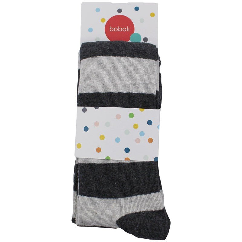 Boboli 244123_8070 rajstopy pasy kolor szary -  - #tag1# - #tag2# - #tag3# - #tag4#