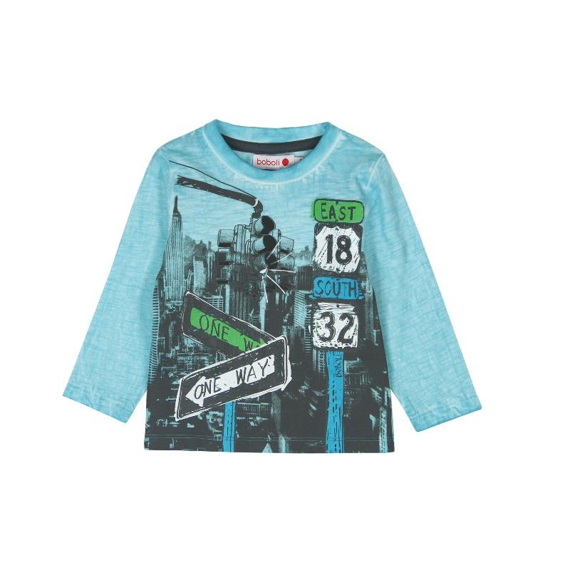 Boboli 306032-2422 koszulka dla małego chłopca kolor lód -  - #tag1# - #tag2# - #tag3# - #tag4#