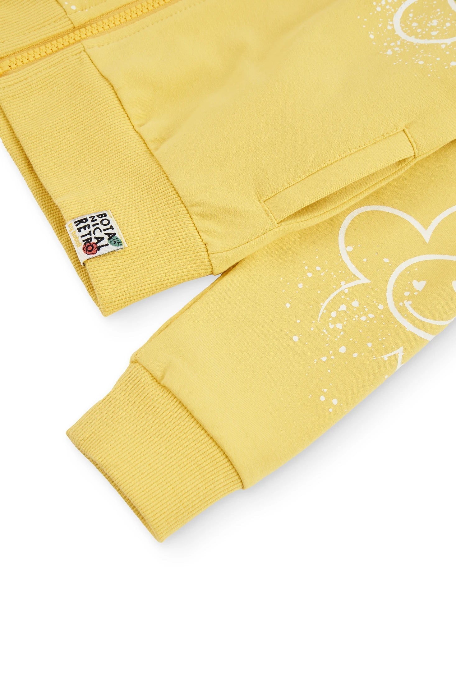 Boboli 416113-1181 Bluza dziewczynka kolor żółty -  - #tag1# - #tag2# - #tag3# - #tag4#