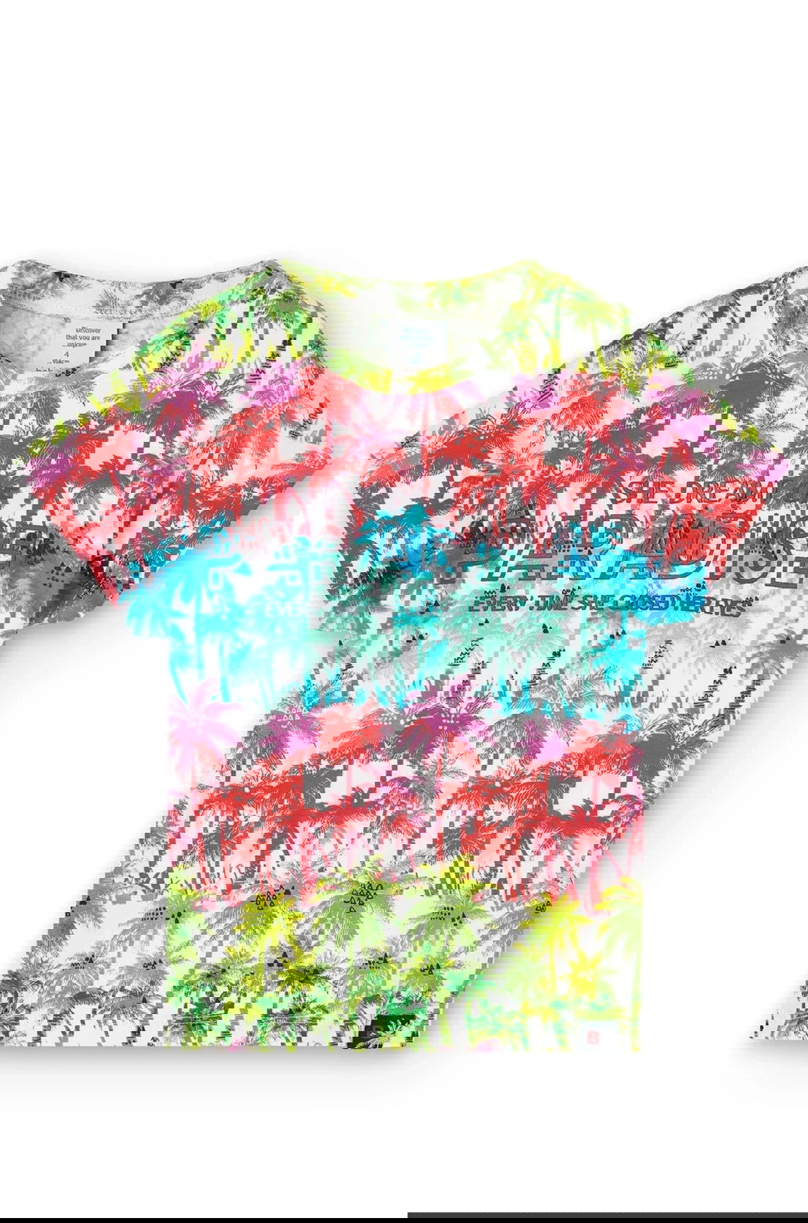 Boboli 436036-9109 T-shirt dziewczynka kolor wielokolor -  - #tag1# - #tag2# - #tag3# - #tag4#