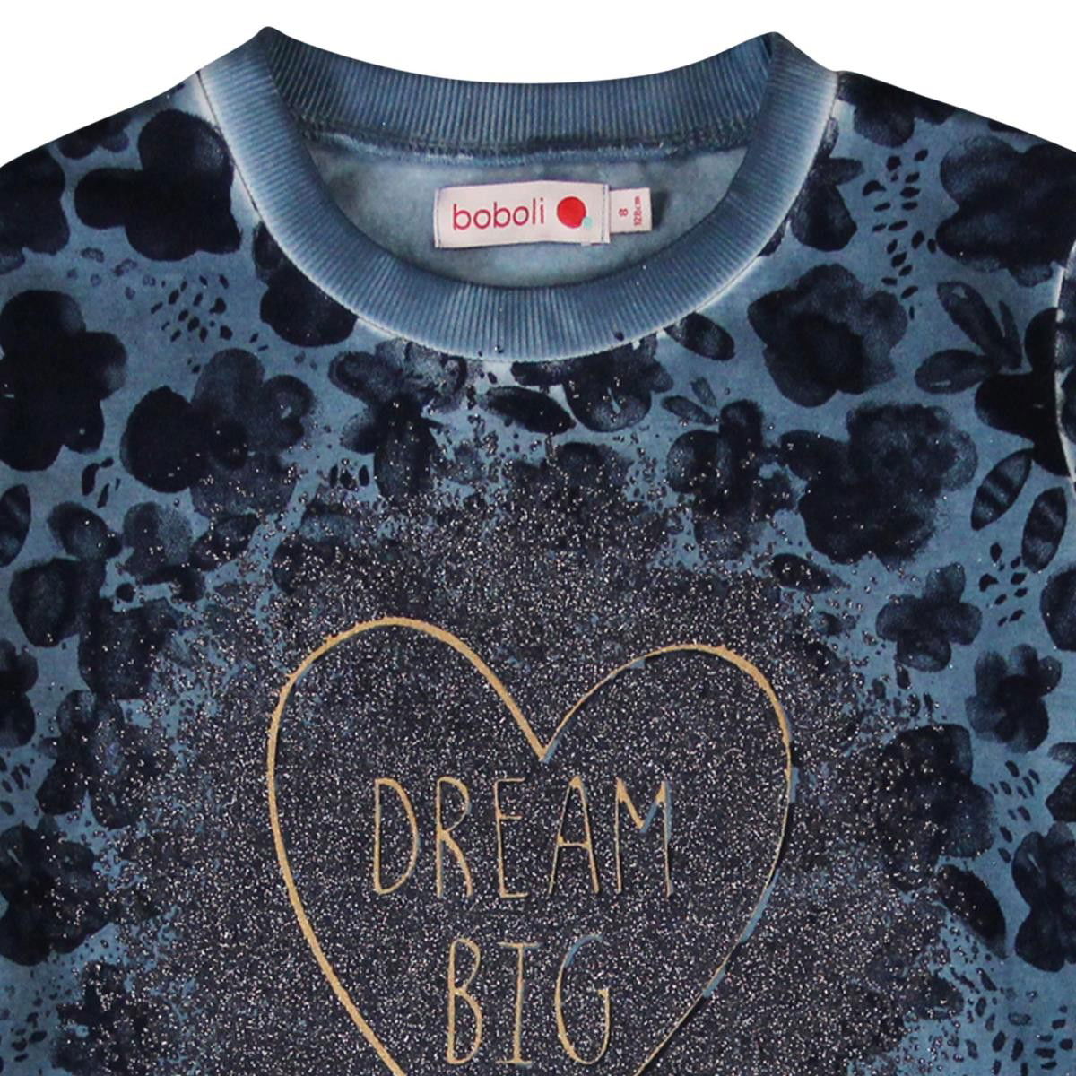 Boboli 454058_9560 sukienka kolor niebieski -  - #tag1# - #tag2# - #tag3# - #tag4#