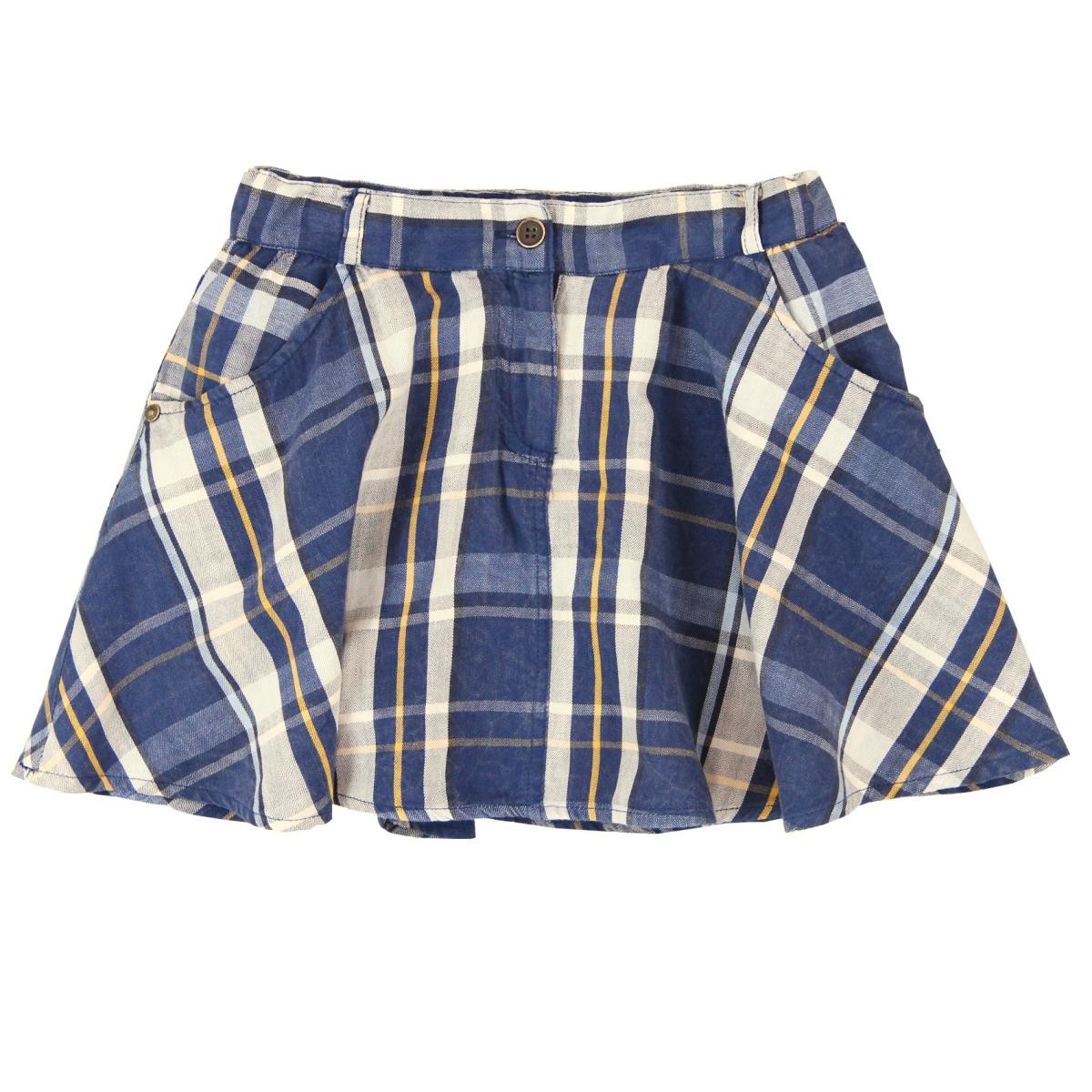 Boboli 454148-9561 spódnica krata kolor granat -  - #tag1# - #tag2# - #tag3# - #tag4#