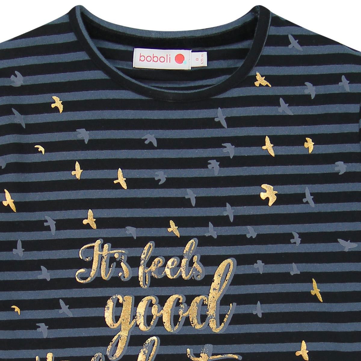 Boboli 474140_9527 bluzka kolor niebieski -  - #tag1# - #tag2# - #tag3# - #tag4#