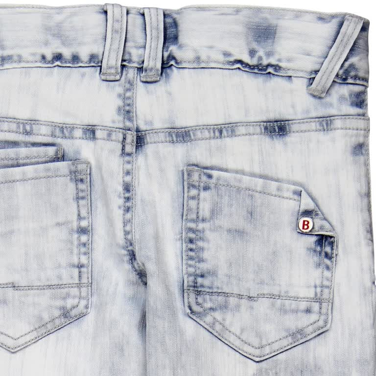 Boboli 523189-BLEACH spodnie kolor jasny niebieski -  - #tag1# - #tag2# - #tag3# - #tag4#