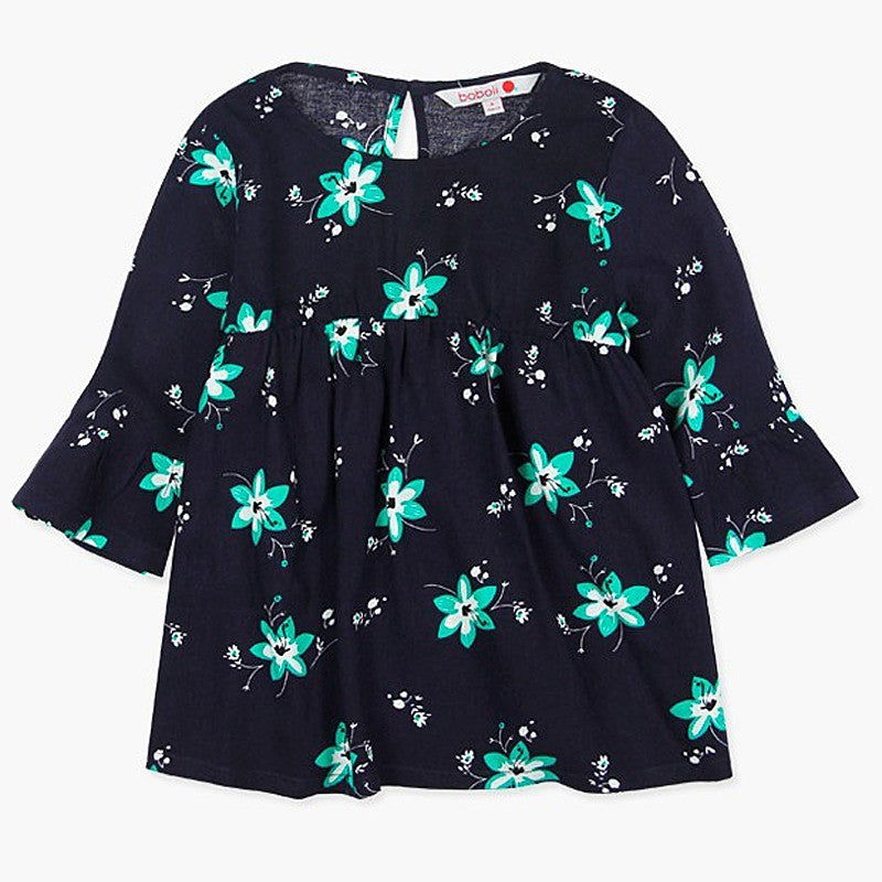 Boboli Bluzka dla dziewczynki granatowa 417057-9024 -  - #tag1# - #tag2# - #tag3# - #tag4#