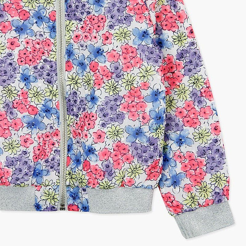 Boboli Kurtka dwustronna dla dziewczynki kolorowa 727466-9050 -  - #tag1# - #tag2# - #tag3# - #tag4#