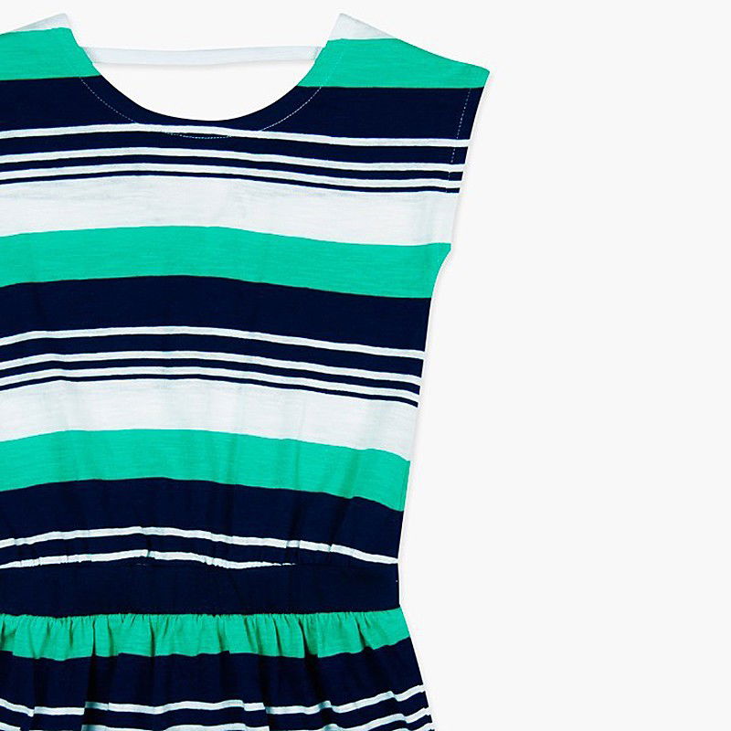 Boboli sukienka w paski dla dziewczynki 417158-9055 -  - #tag1# - #tag2# - #tag3# - #tag4#