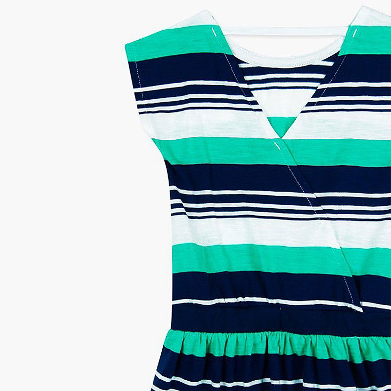 Boboli sukienka w paski dla dziewczynki 417158-9055 -  - #tag1# - #tag2# - #tag3# - #tag4#