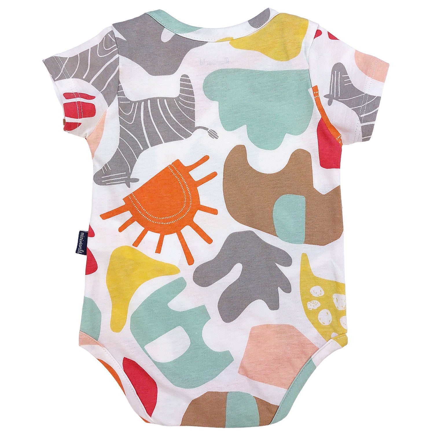 Body Niemowlęce Zebra 2 Pak chłopak pomarańcz 18243-24624 GKMOC -  - #tag1# - #tag2# - #tag3# - #tag4#