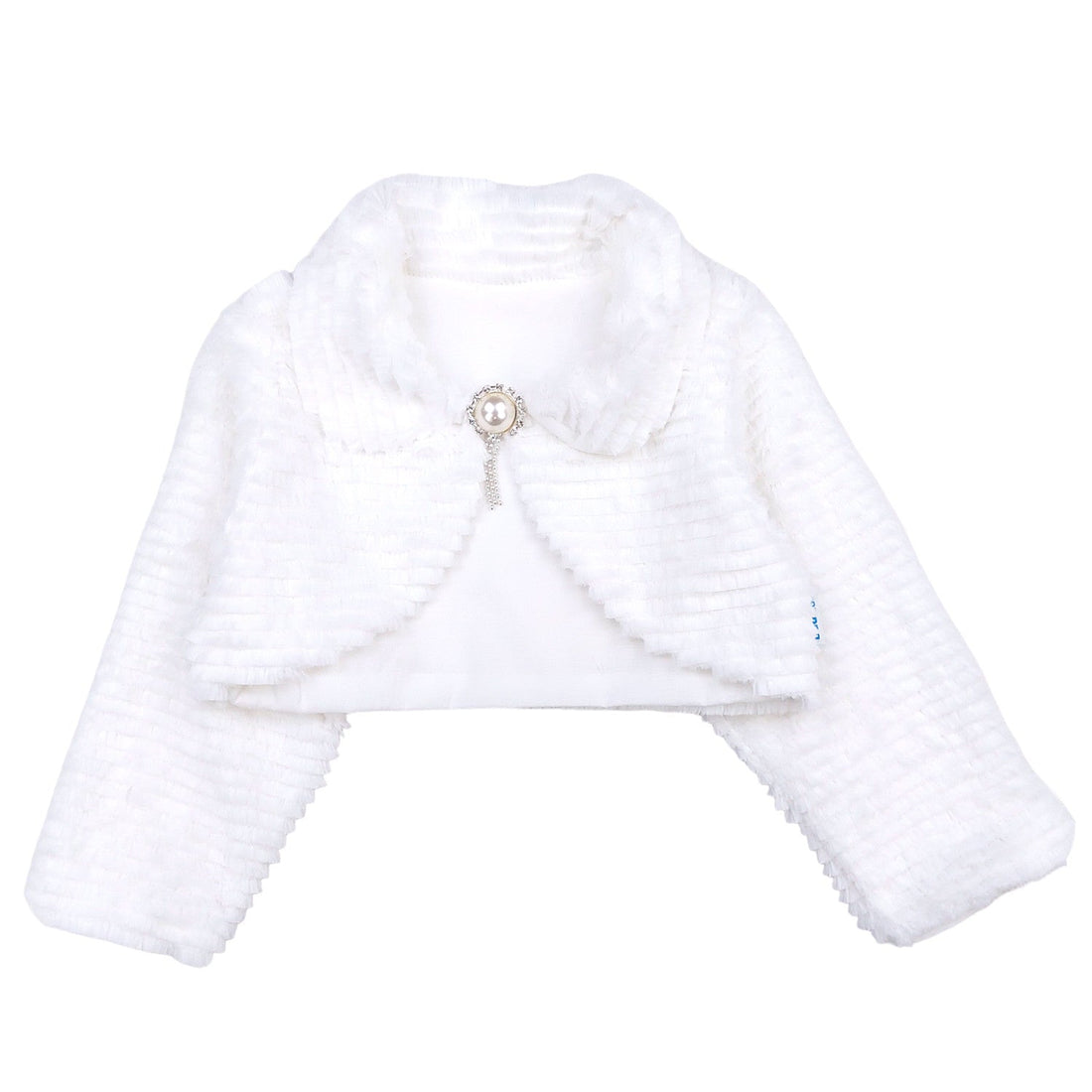 Bolerko Futerko dziewczynka krem 7621-7524 GKMOD -  - #tag1# - #tag2# - #tag3# - #tag4#