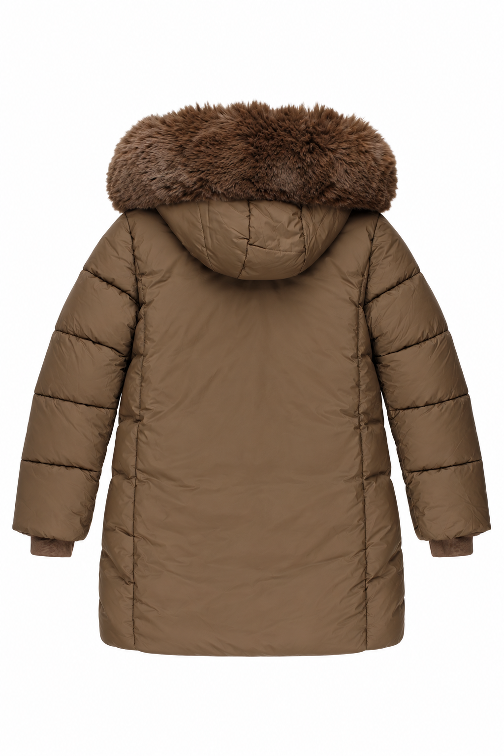 Happy House KK2316-27925 Schokoladenbraune Winterjacke für Mädchen