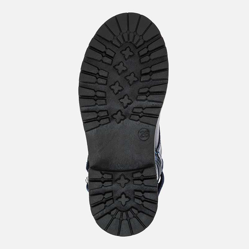 Buty biker w gwiazdki sznurowane dla dziewczynki Mayoral 46031-71 Granatowy -  - #tag1# - #tag2# - #tag3# - #tag4#