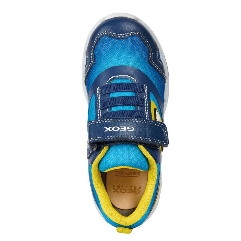 Buty sneakersy chłopięce Geox J929FA-01454-C0749 kolor niebieski -  - #tag1# - #tag2# - #tag3# - #tag4#