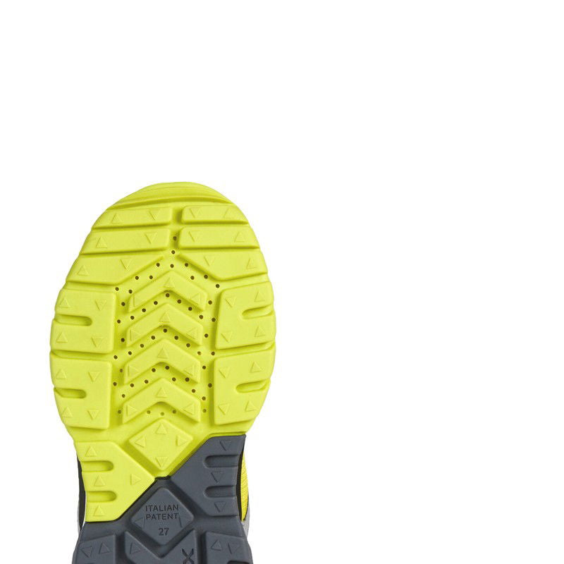 Buty sneakersy dla chłopaka Geox J02AXA-014BU-C1267 kolor szary/limonka -  - #tag1# - #tag2# - #tag3# - #tag4#