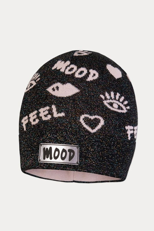 Czapka HILDA dla dzieci Broel kolor czarny -  - #tag1# - #tag2# - #tag3# - #tag4#