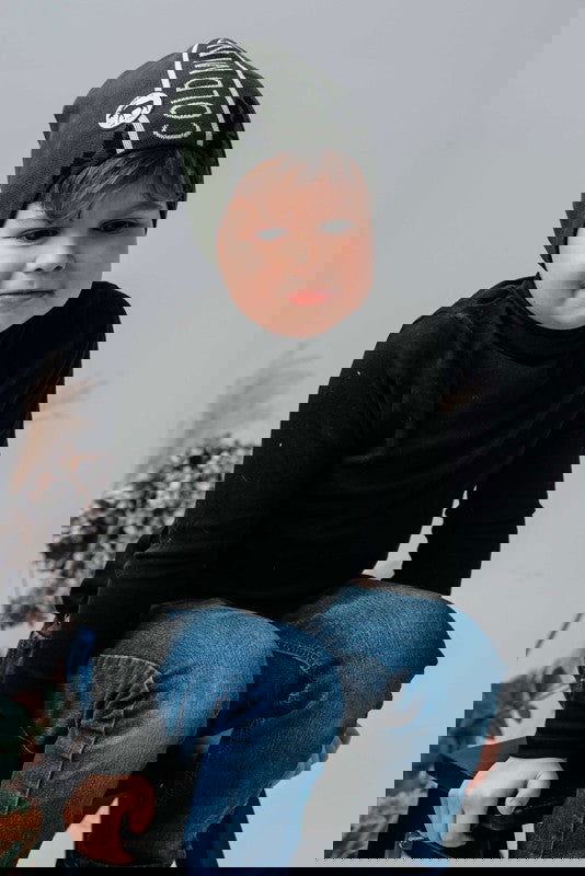 Czapka LINK Jamiks JZE109-2 kolor khaki -  - #tag1# - #tag2# - #tag3# - #tag4#