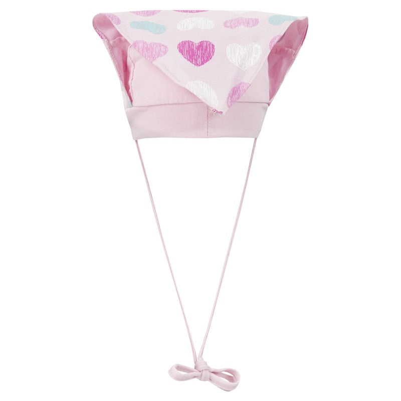 Doll 1732287617-2720 Czapka z chustką wiazana dżersej kolor róż -  - #tag1# - #tag2# - #tag3# - #tag4#