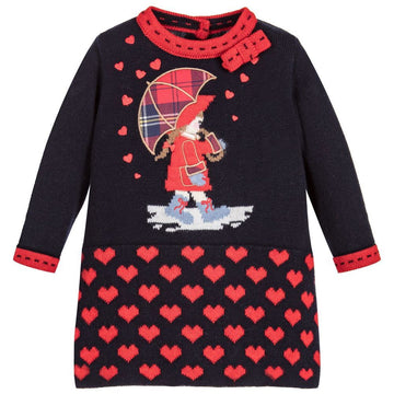 Dr.Kid DK310/O17 sukienka kolor granat -  - #tag1# - #tag2# - #tag3# - #tag4#