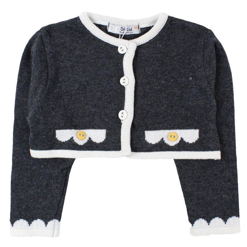 Dr.Kid DK341/O17 bolerko   kolor szary -  - #tag1# - #tag2# - #tag3# - #tag4#