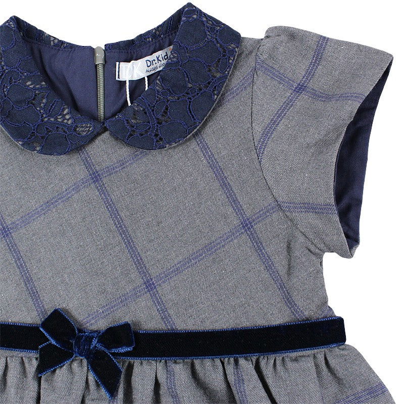 Dr.Kid DK358/O17 sukienka  na podszewce kolor popiel -  - #tag1# - #tag2# - #tag3# - #tag4#