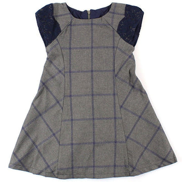 Dr.Kid DK458/O17 sukienka  na podszewce kolor popiel -  - #tag1# - #tag2# - #tag3# - #tag4#