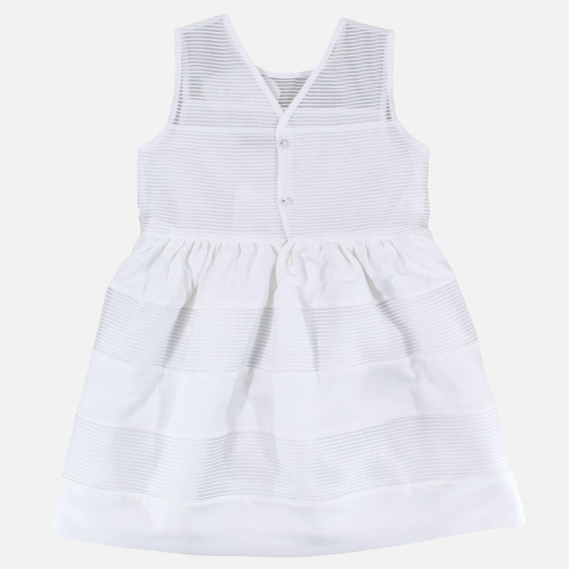 Dr.Kid DK492-000 sukienka dziewczęca elegancka kolor biały -  - #tag1# - #tag2# - #tag3# - #tag4#